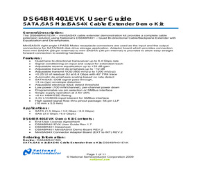 DS64BR401EVK.pdf
