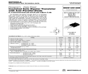 MGW12N120D/D.pdf