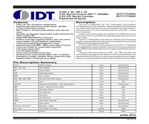 IDT71T75802S166PFI8.pdf