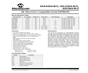 93C56BX-I/MSG.pdf