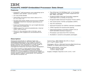 IBM25PPC440GP-3FC400C.pdf
