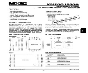 MX26C1000APC-70.pdf