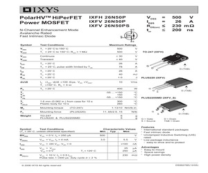 IXFH26N50P.pdf