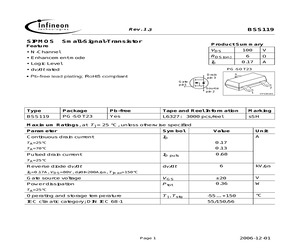 BSS119L6327XT.pdf