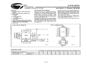 CY7C167A-20KMB.pdf