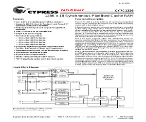 CY7C1326-100AC.pdf