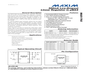 MAX1792EUA33/V+.pdf