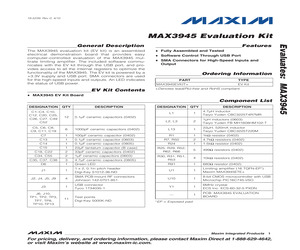 MAX3945EVKIT+.pdf