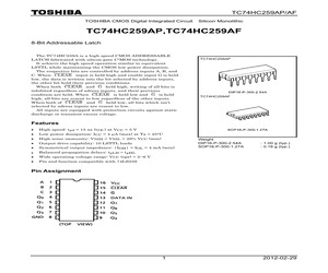 TC74HC259AP(F).pdf