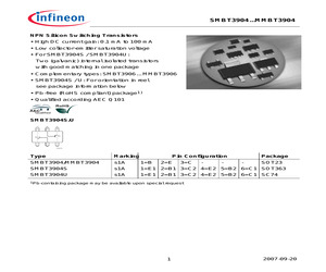 SMBT3904SH6327XTSA1.pdf