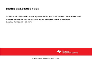 DS90C363MTD/NOPB.pdf