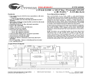 CY7C1231H-100AXI.pdf