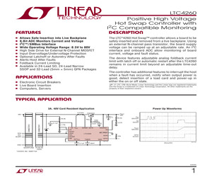 LTC4260IUH#PBF.pdf