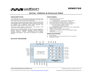 WM8768GEDS/RV.pdf