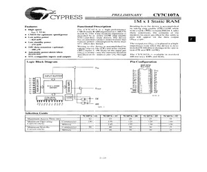 CY7C107A-15VCR.pdf