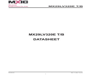 MX29LV320ETTI-70G (TRAY).pdf