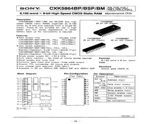 CXK5864BSP-10LL.pdf