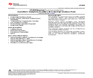 LM4810MMX/NOPB.pdf