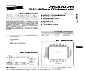 MAX1171CBH-T.pdf