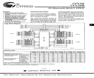 CY7C343B-25HC.pdf