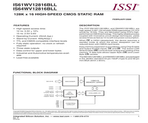 IS64WV12816BLL-15TA3.pdf