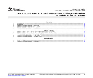 TPA3101D2EVM.pdf