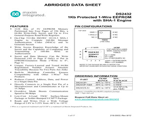 DS2432X+U.pdf