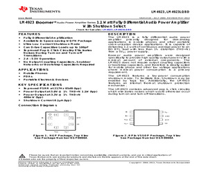 LM4923LQ/NOPB.pdf