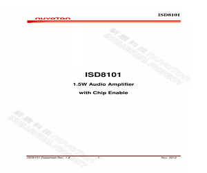 ISD8101SYI.pdf