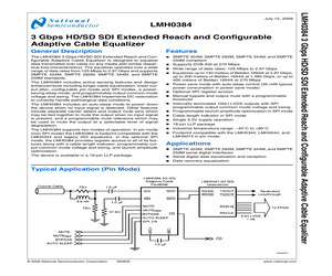 LMH0384SQX/NOPB.pdf