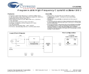 CY25702LXCZZZT.pdf