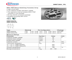 SMBT3904PN E6327.pdf