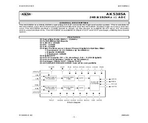 AK5385AVF.pdf