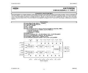 AK5385AVS.pdf