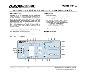 WM8711CLGEFL/R.pdf