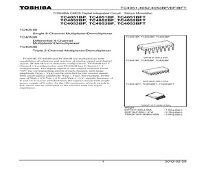 TC4051BF(N,F)