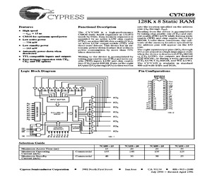 CY7C109-15PC.pdf