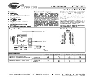 CY7C1007-12PC.pdf