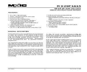 MX29F1615-10.pdf