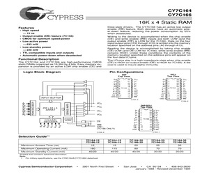 CY7C164-12PC.pdf