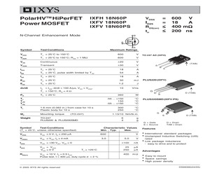 IXFH18N60P.pdf