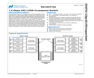 DS10CP152EVK/NOPB.pdf