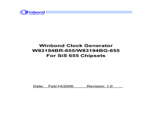 W83194BR-655G.pdf