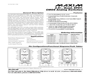 MAX4661CWE+T.pdf