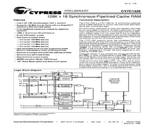 CY7C1326-100AC.pdf