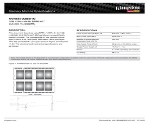 KVR667D2S5/1G.pdf