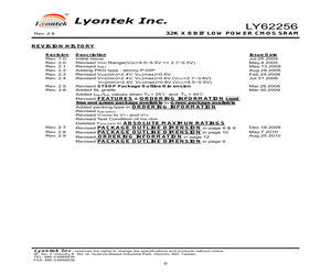 LY62256PL-55LLI.pdf