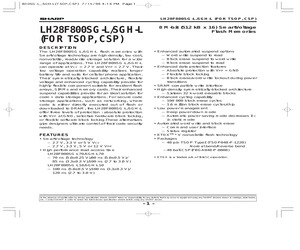 LH28F800SGHB-L10.pdf