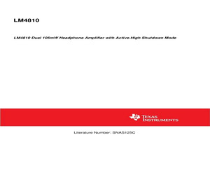 LM4810MMX/NOPB.pdf