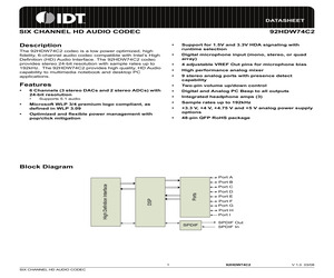 IDT92HDW74C25PRGXB2X8.pdf